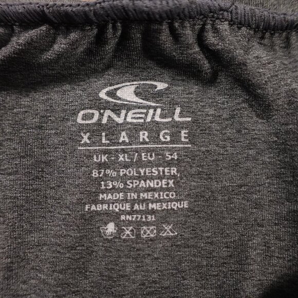 O’Neill Hybrid Sleeveless Sun Shirt Men’s XL Gray NWT - Picture 3 of 10